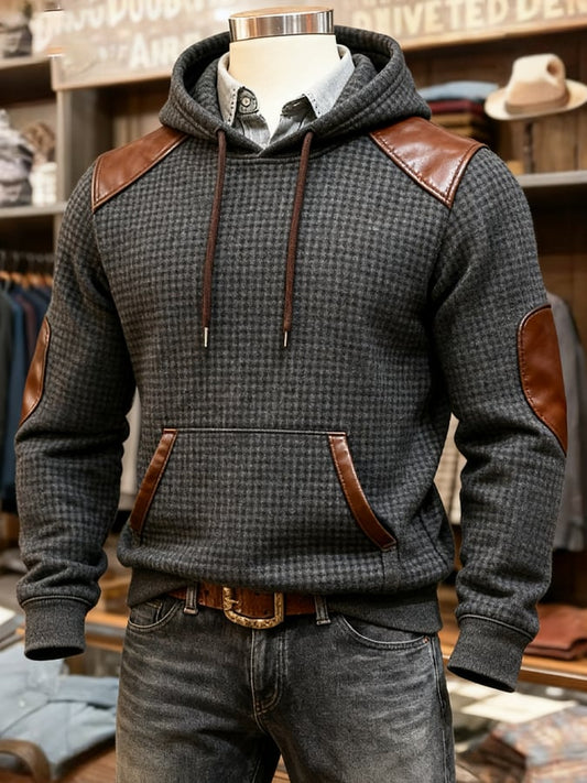 Jonas | Modischer Hoodie mit dezenter Waffelstruktur