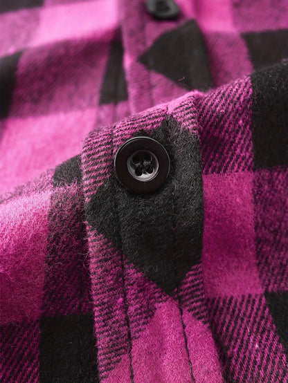 Jonas | Timberland Klassisches Flanellhemd mit Hoodie