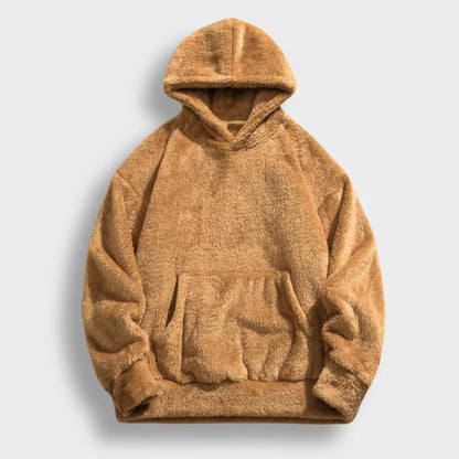 Sophie | Damen Hoodie weich & flauschig modern getragen