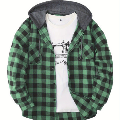 Jonas | Timberland Klassisches Flanellhemd mit Hoodie
