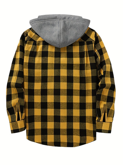 Jonas | Timberland Klassisches Flanellhemd mit Hoodie