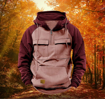 Ben | Lässiger Hoodie mit sportlicher Brusttasche