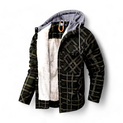 Luca | Gefütterte Herrenjacke für kalte Wintertage