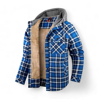 Luca | Gefütterte Herrenjacke für kalte Wintertage