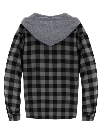 Jonas | Timberland Klassisches Flanellhemd mit Hoodie