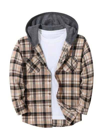 Jonas | Timberland Klassisches Flanellhemd mit Hoodie